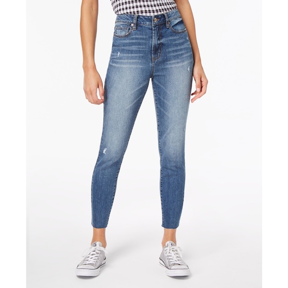 Dollhouse Juniors High-Rise Ankle Skinny Jeans - Picture 1 of 1